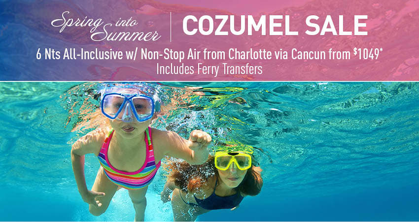 Charlotte to Cozumel Deals