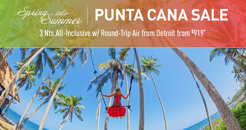 Detroit to Punta Cana All-Inclusive Vacation Packages - The Best Deals