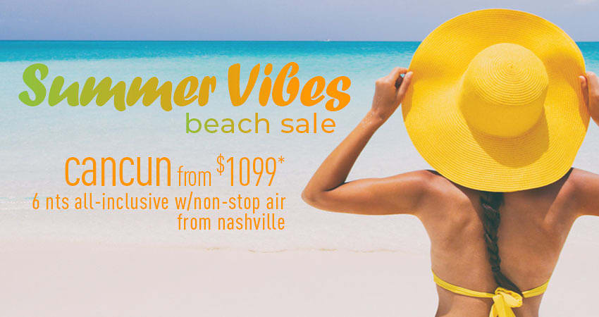 Nashville to Cancun Deals