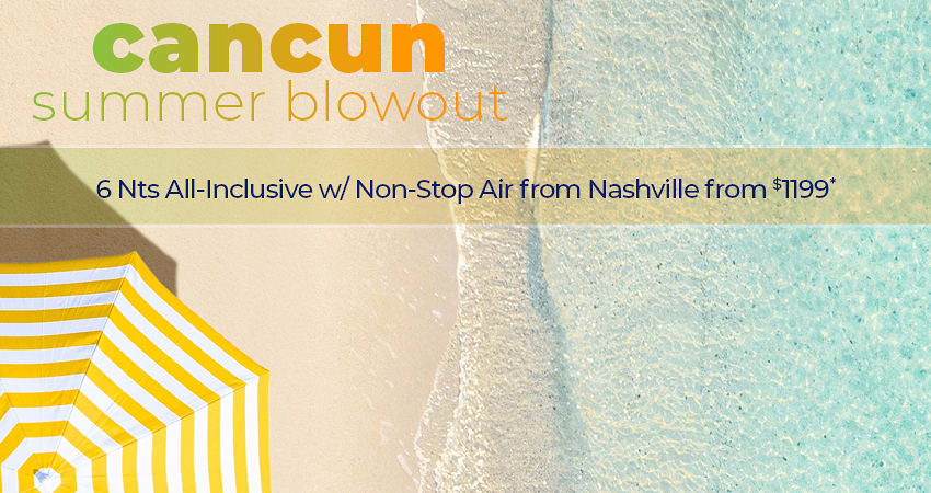 Nashville to Cancun Deals