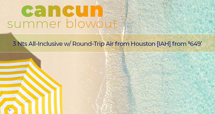 Houston to Cancun Deals