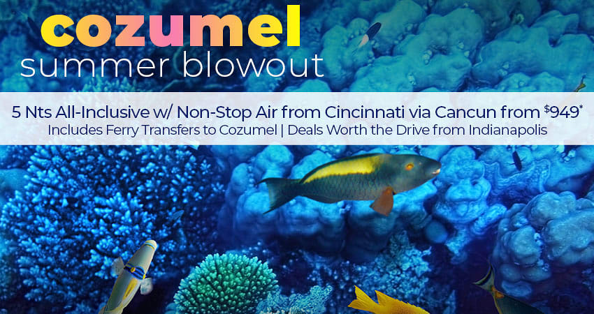 Indianapolis to Cozumel Deals