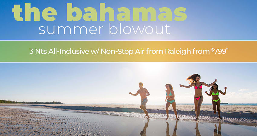 Raleigh to The Bahamas Deals