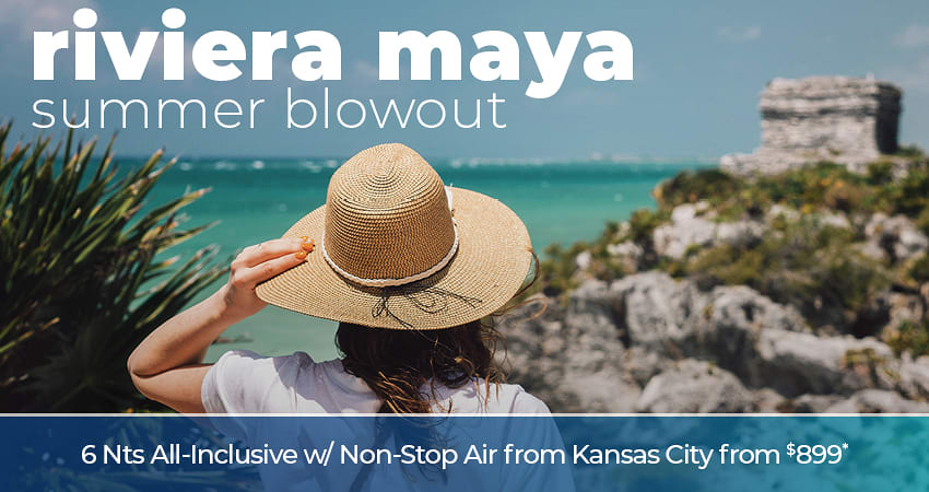 Kansas City to Riviera Maya Deals