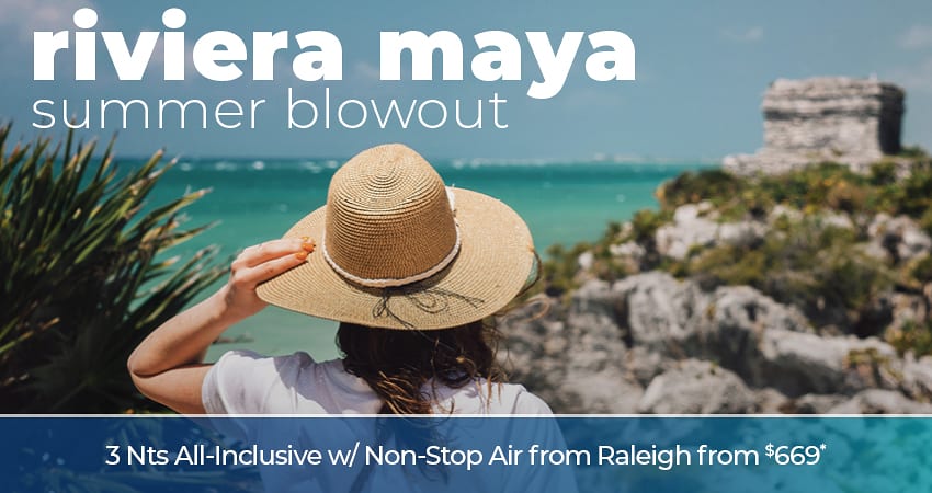 Raleigh to Riviera Maya Deals