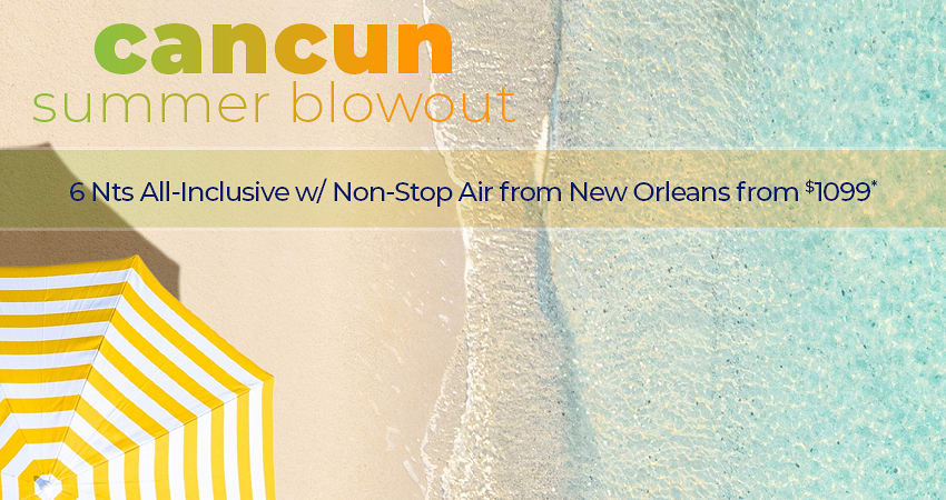 New Orleans to Cancun Deals
