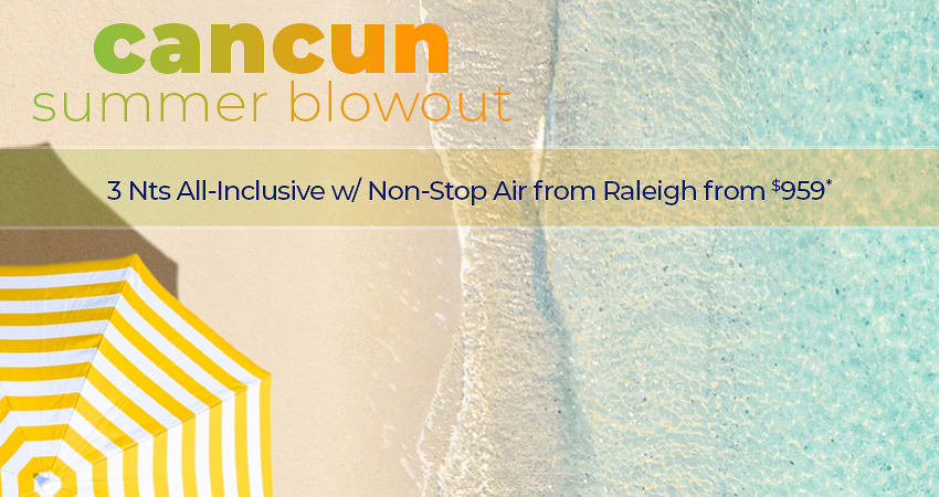 Raleigh to Cancun Deals