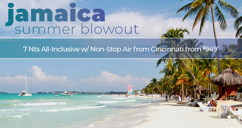 Cincinnati to Jamaica Deals