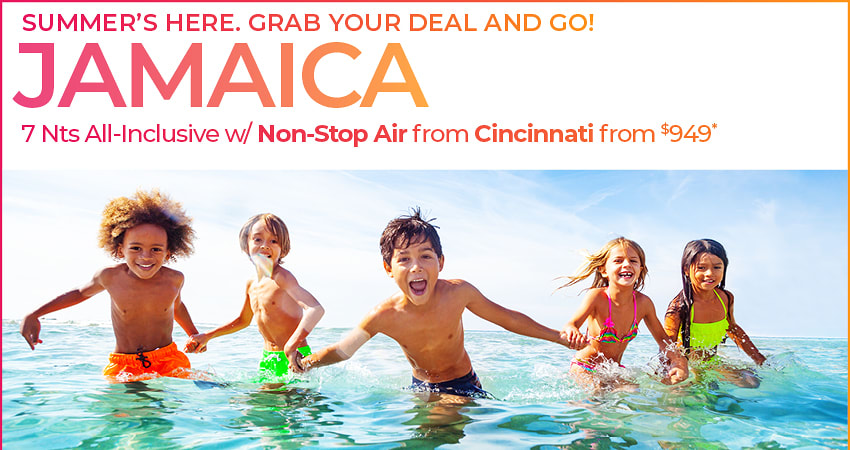 Cincinnati to Jamaica Deals