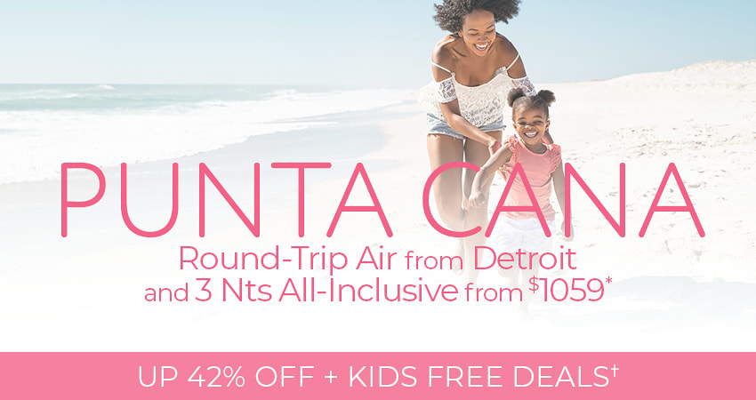 Detroit to Punta Cana All-Inclusive Vacation Packages - The Best Deals