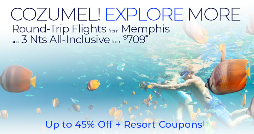 Memphis to Cozumel Deals