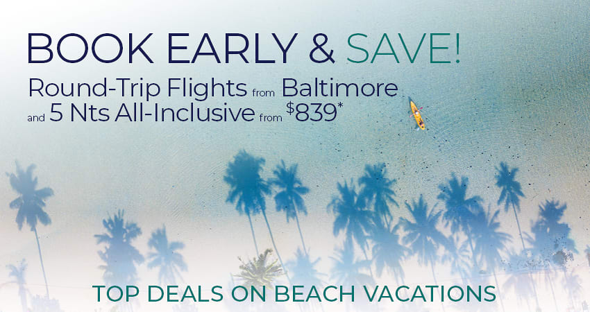 Baltimore Early Booking Deals