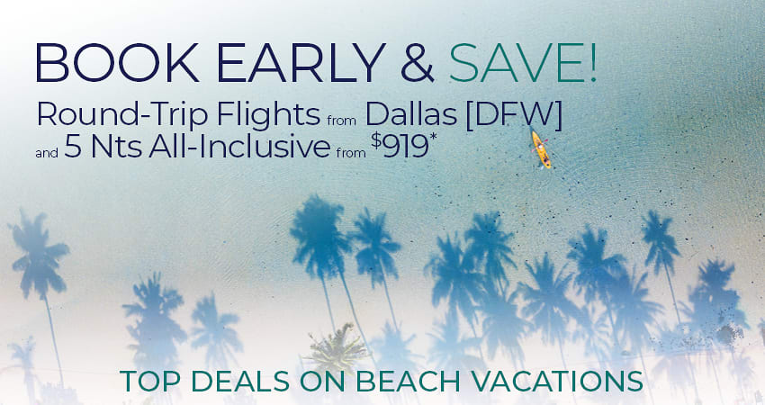 Dallas Early Booking Deals