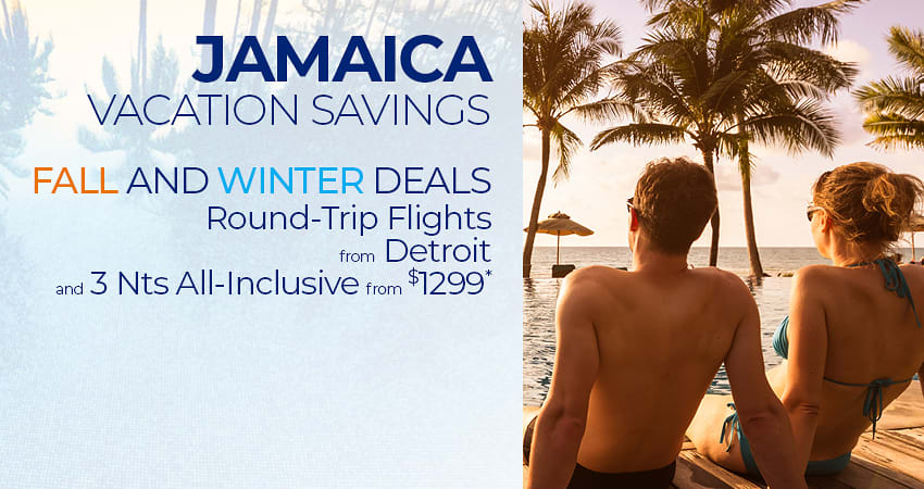 Detroit to Jamaica Deals