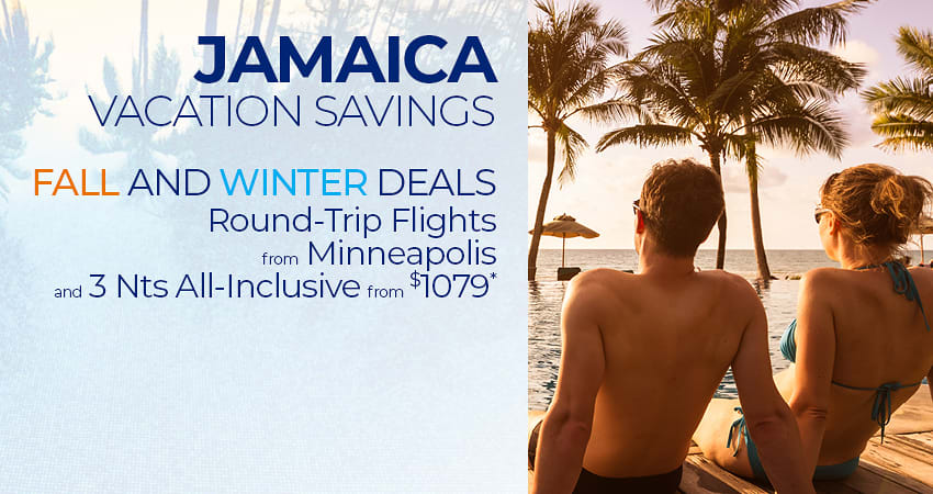 Minneapolis to Jamaica Deals