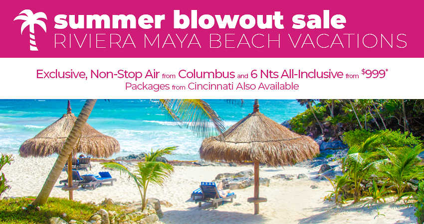 Columbus to Riviera Maya Deals