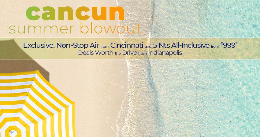 Indianapolis to Cancun Deals
