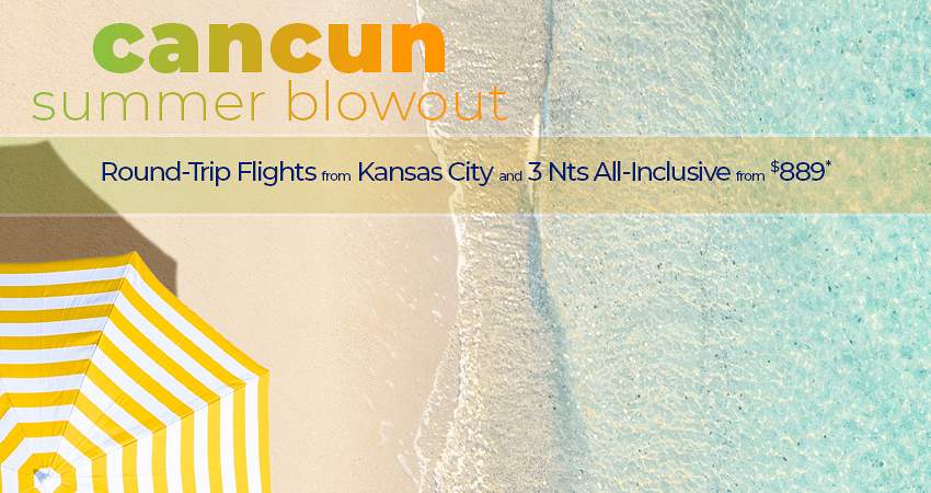 Kansas City to Cancun Deals