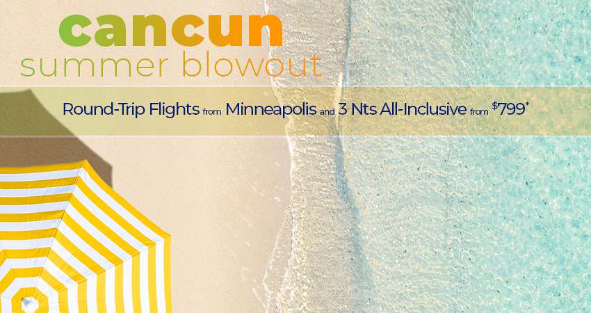 Minneapolis to Cancun Deals