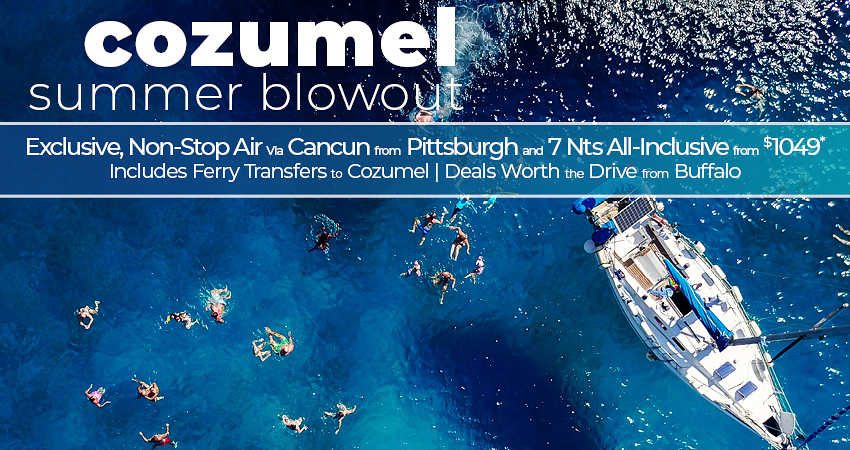 Buffalo to Cozumel Deals