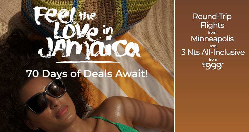 Minneapolis to Jamaica Deals