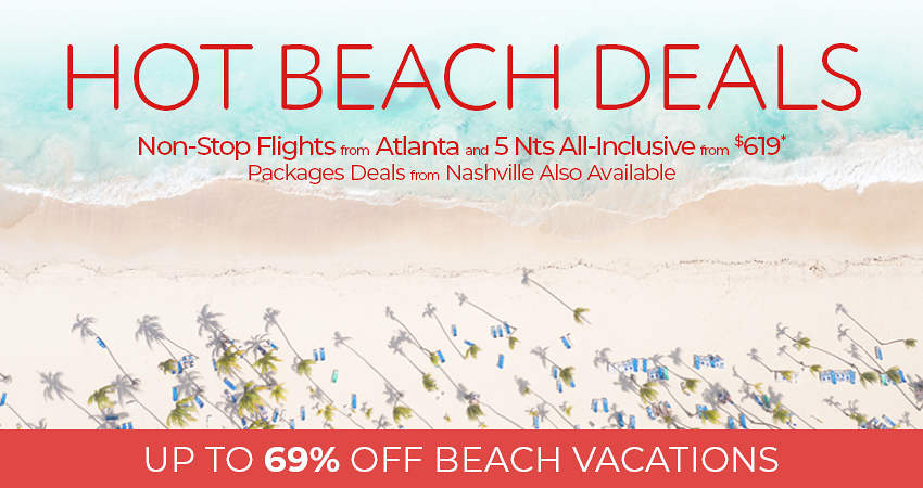 Atlanta or Nashville Early Booking Deals