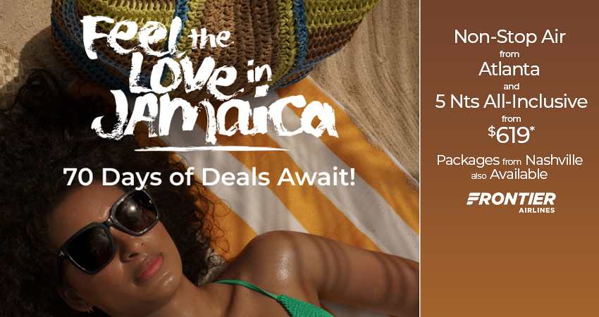 Atlanta or Nashville to Jamaica Deals