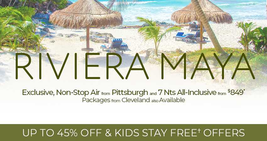 Cleveland to Riviera Maya Deals