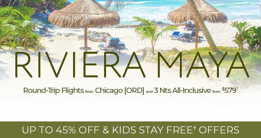 Chicago to Riviera Maya Deals