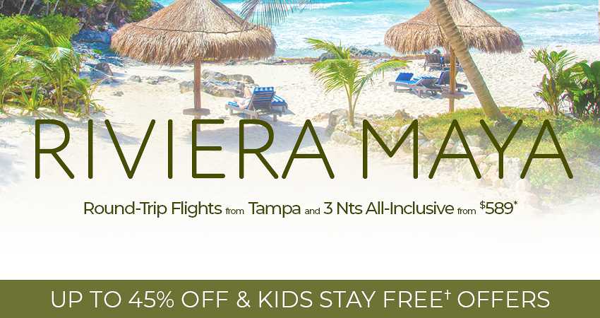Tampa to Riviera Maya Deals