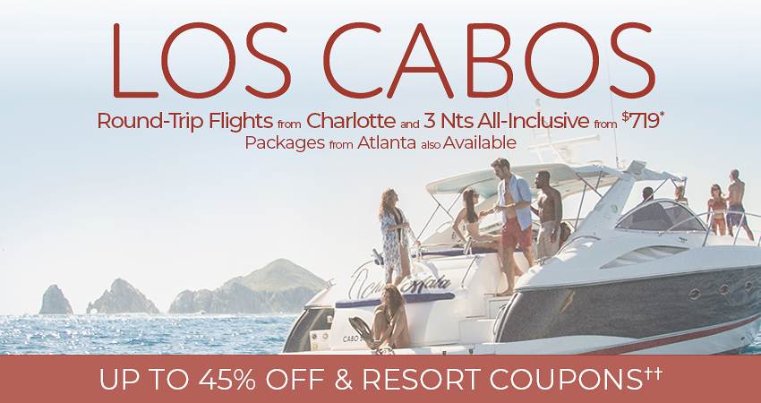 Atlanta or Charlotte to Los Cabos Deals