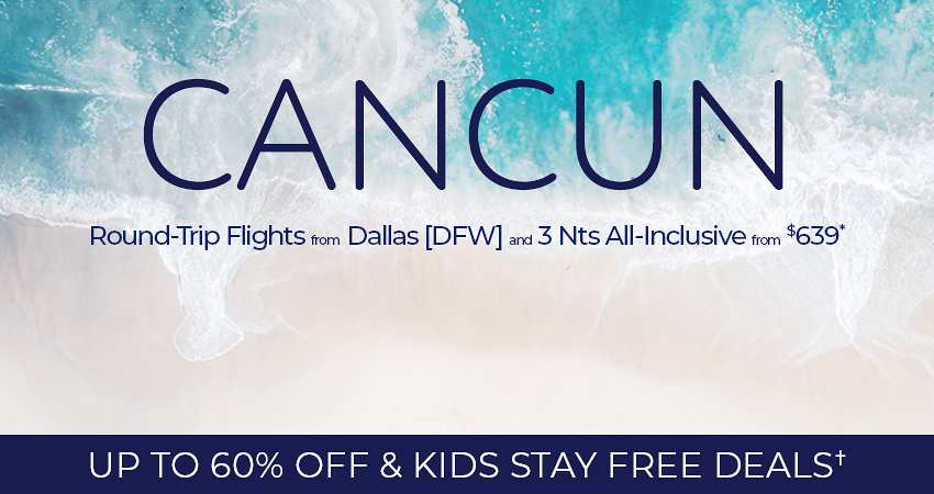 Dallas to Cancun Deals
