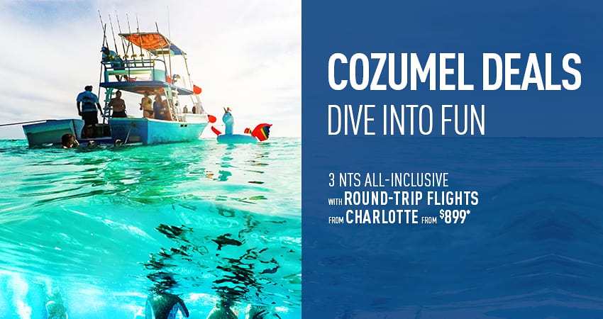 Charlotte to Cozumel Deals