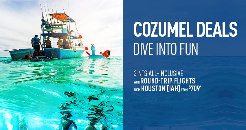 Houston to Cozumel Deals