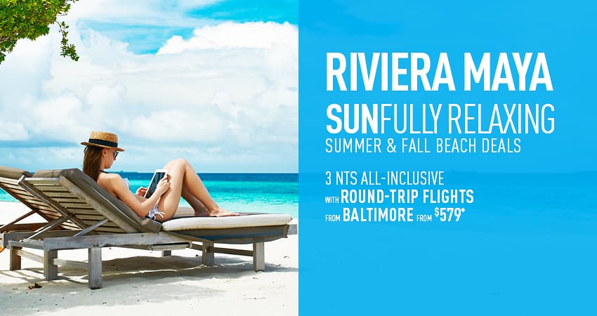 Baltimore to Riviera Maya Deals