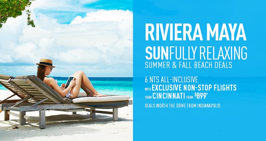 Indianapolis to Riviera Maya Deals