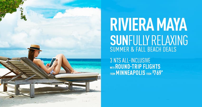 Minneapolis to Riviera Maya Deals