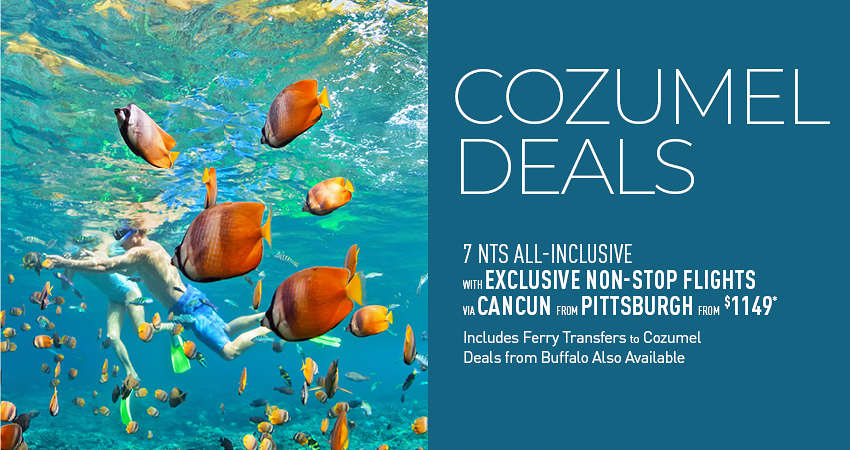 Buffalo to Cozumel Deals