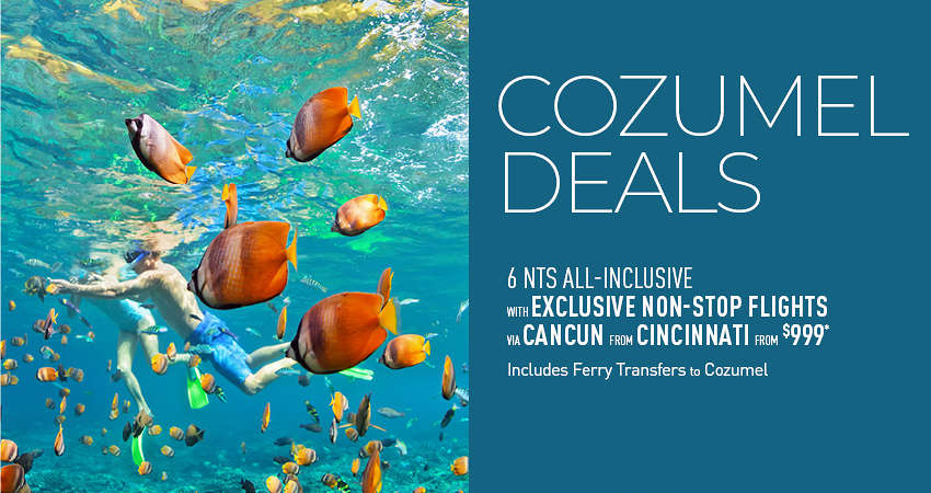 Cincinnati to Cozumel Deals
