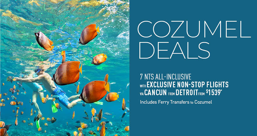 Detroit to Cozumel Deals