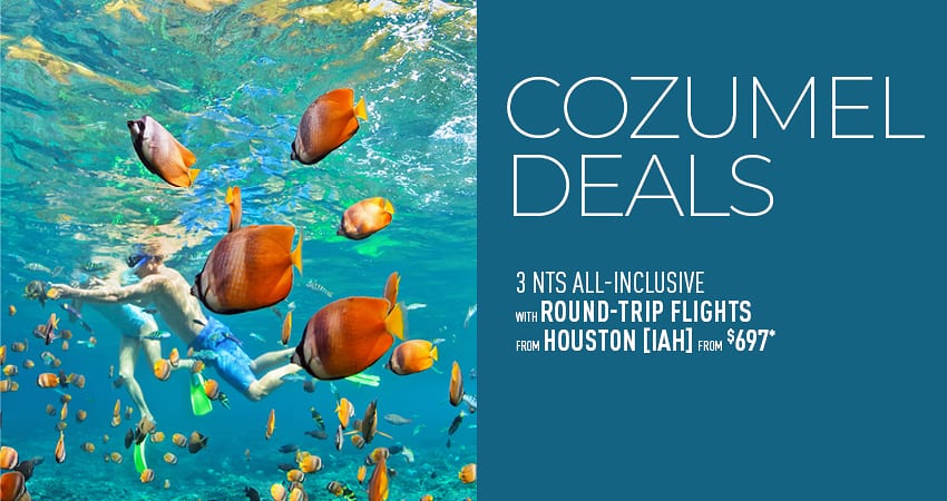 Houston to Cozumel Deals