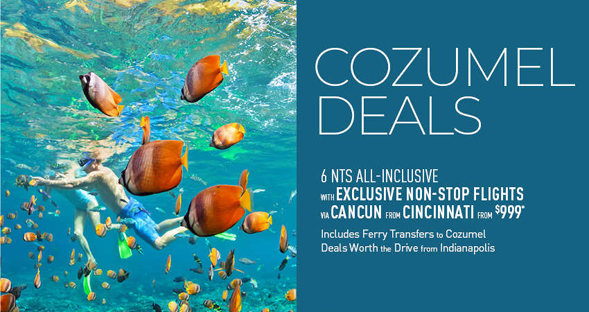 Indianapolis to Cozumel Deals