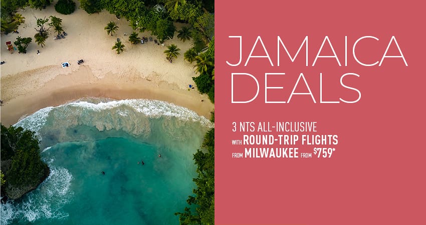 Milwaukee to Jamaica Deals