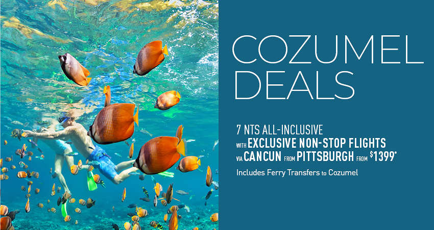 Pittsburgh to Cozumel Deals