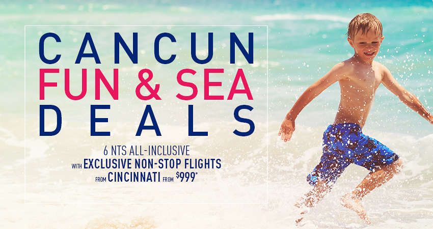 Cincinnati to Cancun Deals