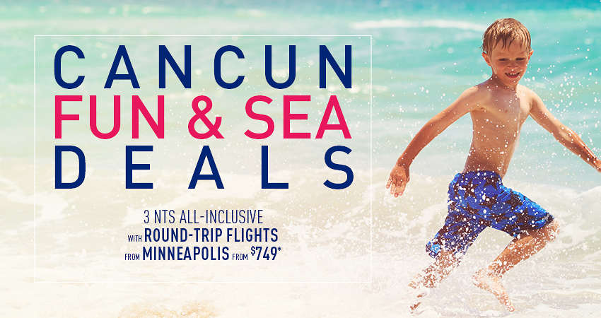 Minneapolis to Cancun Deals