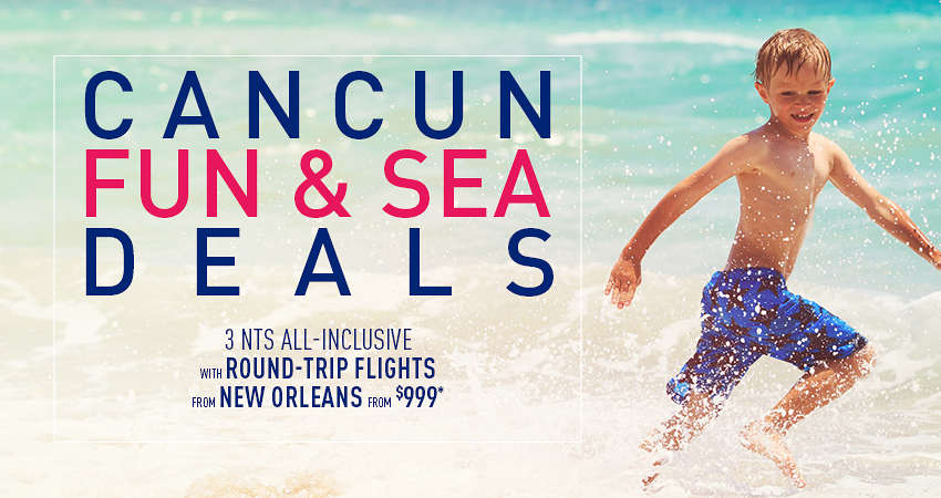 New Orleans to Cancun Deals