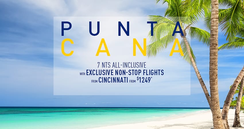 Cincinnati to Punta Cana Deals