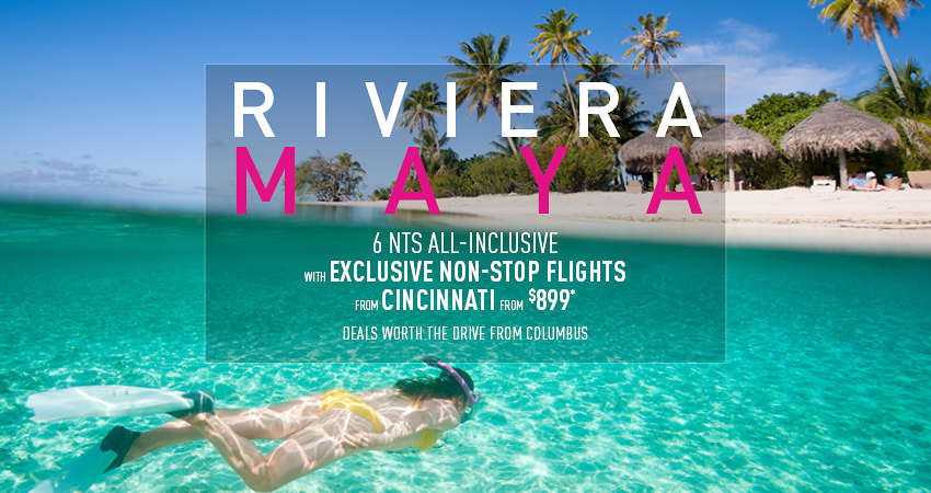 Columbus to Riviera Maya Deals