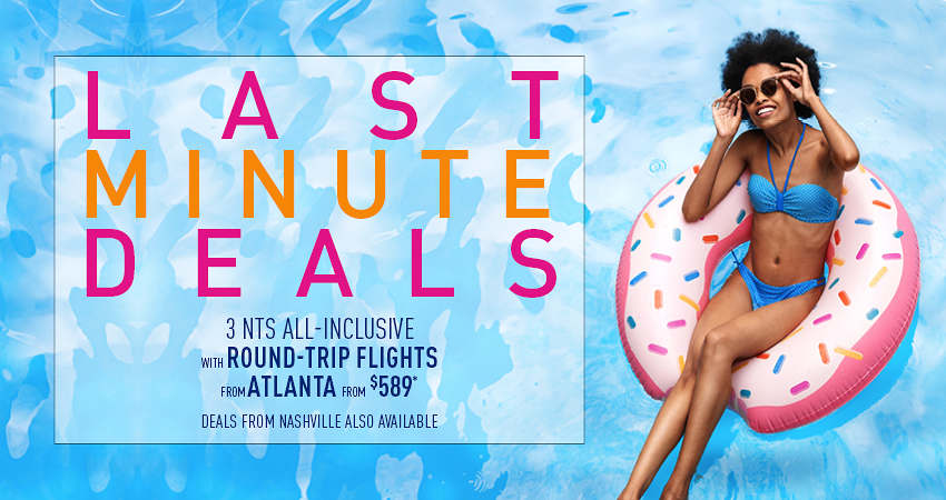 Atlanta or Nashville Last Minute Deals